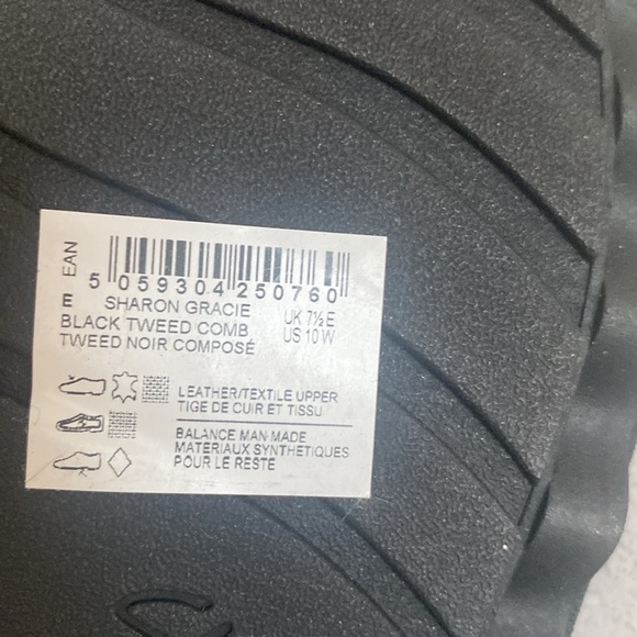 VGUC🍍 Clarks Collection Women's Loafers Shoes Size 10W Leather Black🍍 - Picture 6 of 6